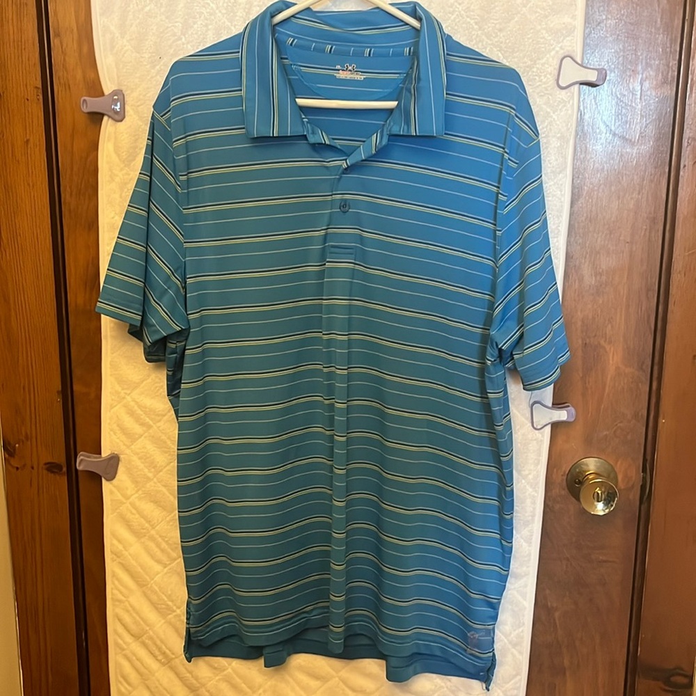 Under Armour Blue Polo Shirt